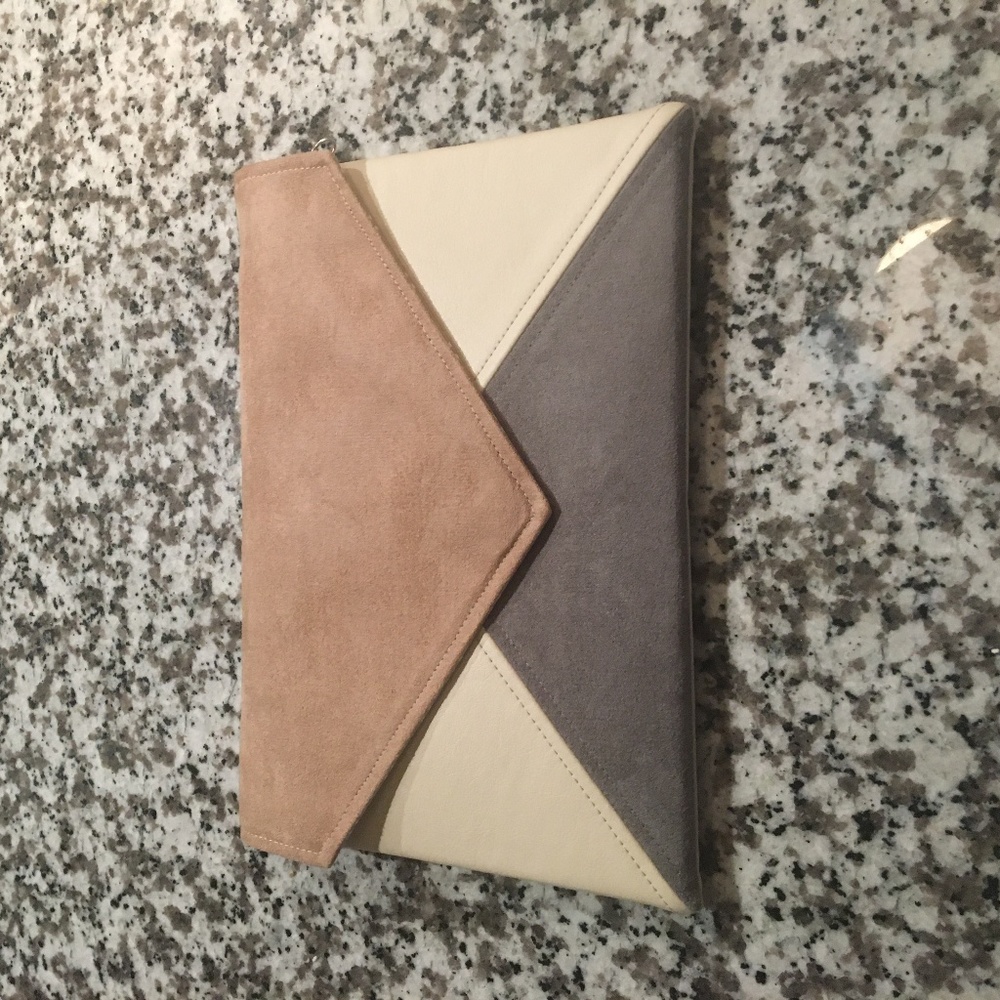 Tan Clutch